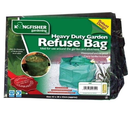 Image of Kingfisher GB2 Garden Refuse Bag - Green