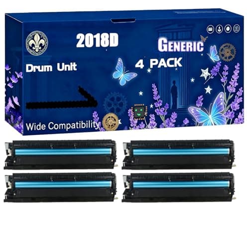 Image of 2018D Drum Unit Compatible for Ricoh Aficio MP1610LD MP1800 MP1801 MP1810LD MP2000 MP2000LW MP2000sp Printers, Black High Yield 80000 Pages Printer Accessories (4 Pack Black)