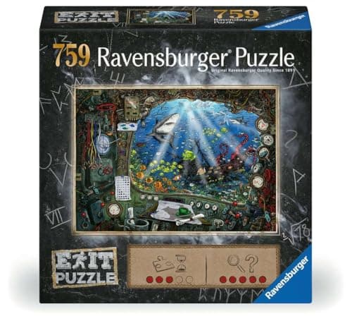 Image of Ravensburger EXIT Puzzle 19953 in the Submarine 759 Pieces