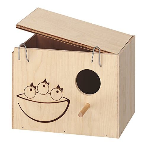 Image of Ferplast Bird Box, Bird House Nesting Box, Nest Birds, FSC Wood