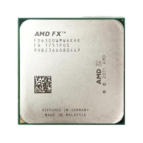 Image of Hegem AMD FX-Series FX6300 FX 6300 3.5 GHz Six-Core CPU Processor FD6300WMW6KHK Socket AM3+ NO FAN