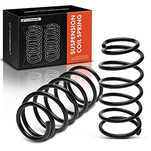 Image of A-Premium Front Left and Right Coil Spring Compatible with Chrysler Voyager 2001-2003, Town & Country 2004-2007 & Dodge Caravan 2001-2007, Grand Caravan 2001, 2-PC Set, Replace# 5006704AA, 5006725AB