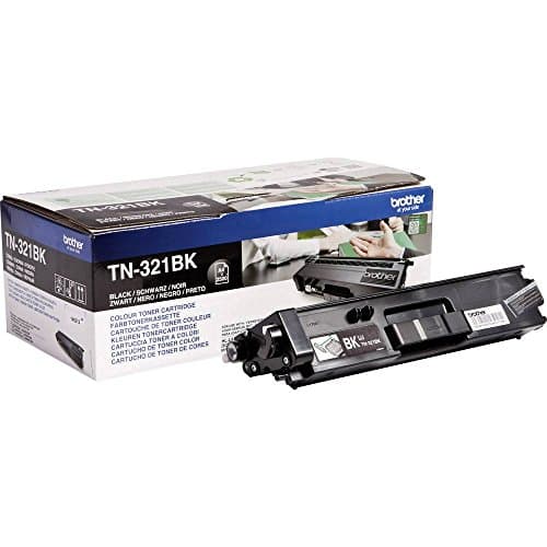 Image of Brother TN-321BK Toner Cartridge, Black, Single Pack, Standard Yield, Includes 1 x Toner Cartridge, Brother Genuine Supplies