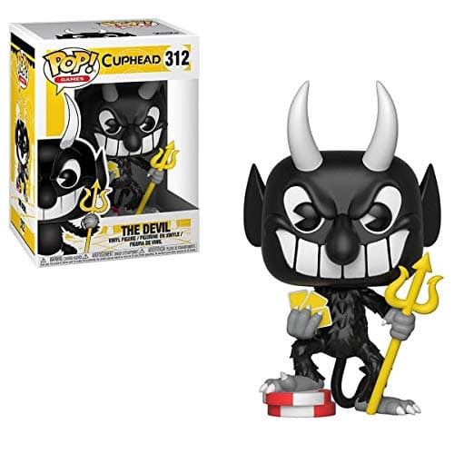 Image of Funko 26966 "Pop! Vinyl Games Cuphead The Devil" Figure