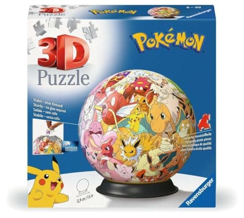 Image of Ravensburger Pokemon, 72 piece 3D Jigsaw Puzzle for Kids Age 6 Years Up - Educational Toys & Games for Kids