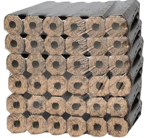 Image of Homefire High Energy Ultra Dry Heat Logs Open Fire Log Eco Wood Fuel (36 Heat Logs)