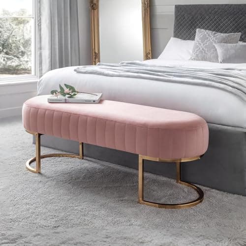 Image of Julian Bowen Harrogate Bench, Pink