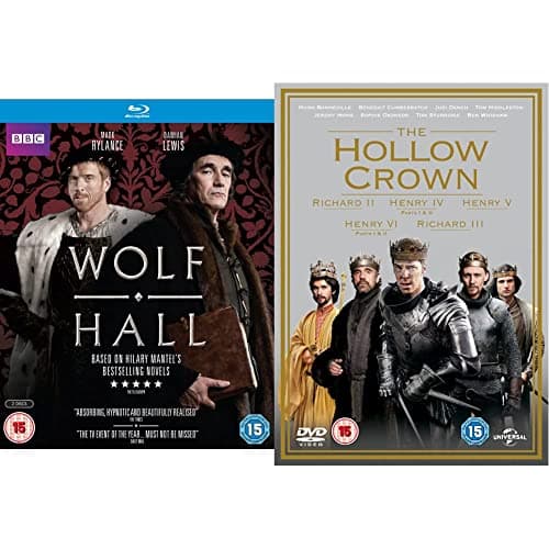 Image of Wolf Hall [Blu-ray] [2015] & The Hollow Crown - Series 1-2 [DVD] [2015]