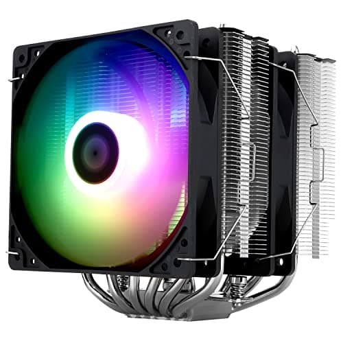Image of Thermalright Peerless Assassin 120 SE ARGB CPU Air Cooler,6 Heat Pipes Cpu cooler,Dual 120mm TL-C12C-S PWM Fan,Aluminium Heatsink Cover,AGHP Technology,for AMD AM4/AM5 Intel 1851/1700/1150/1151/1200