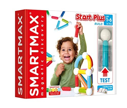 Image of SMARTMAX - Start Plus, Magnetic Discovery Construction, Ages 1 - 6 Years