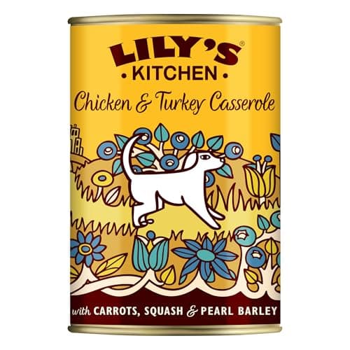 Image of Lily's Kitchen Natural Adult Wet Dog Food Tin Chicken & Turkey 6 x 400g