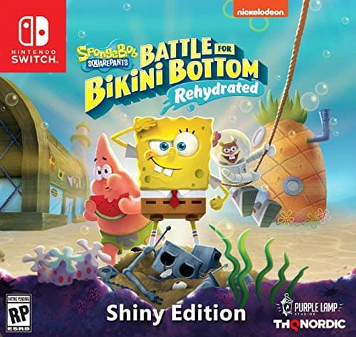 Image of Spongebob Squarepants: Battle for Bikini Bottom - Rehydrated - Shiny Edition (Nintendo Switch) - Nintendo Switch Shiny Edition