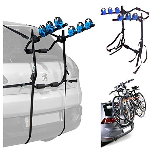 Image of UKB4C Zafira 3 Bike Carrier Rear Boot Mounted Cycle Rack Bicycle