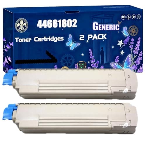 Image of 44661802 Toner Cartridges Compatible for Okidata OKI B840 B840dn B840dtn B840N Printers, Black High Yield 20000 Pages Printer Accessories (2-Pack Black)