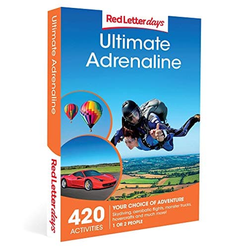 Image of Red Letter Days Ultimate Adrenaline Experience Gift Box – 420 High-Energy Activities