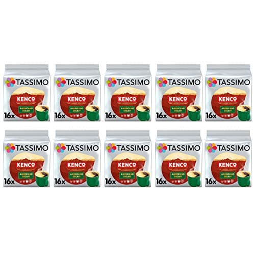 Image of Tassimo Kenco Decaf Coffee Pods - 10 Packs (160 Drinks)