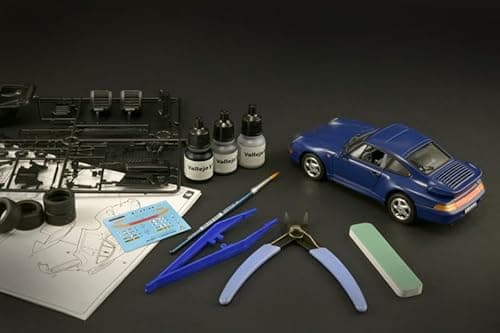 Image of Italeri 72013 Complete Set Porsche 911 Turbo 1:24 Scale Plastic Model Kit/Plastic Model Assembly