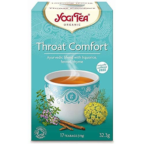 Image of Yogi Tea Throat Comfort - Organic - 1 X 17 Bags