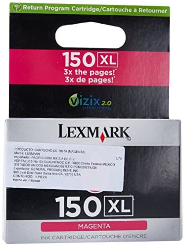 Image of Lexmark High Yield 150XL Magenta Ink