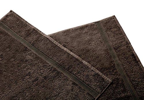 Image of Belledorm Madison Luxury Bathroom Towels – 100% Ring Spun Cotton (Slate, Bath Sheet)