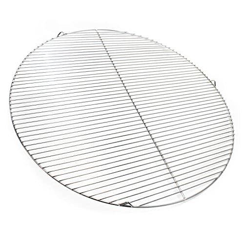 Image of Stainless steel Barbecue grate round Ø 80 cm rust free for charcoal grill, gas grill, swing grill and