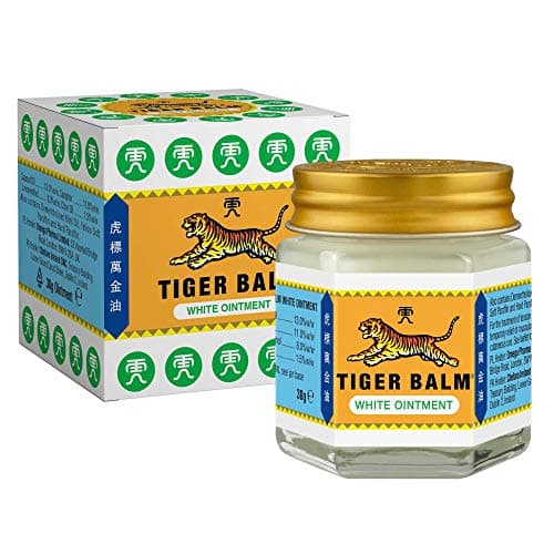 Image of Tiger Balm White Ointment (30g), Effective Herbal Pain Relief, for Muscle Aches & Tension Headaches in Adults