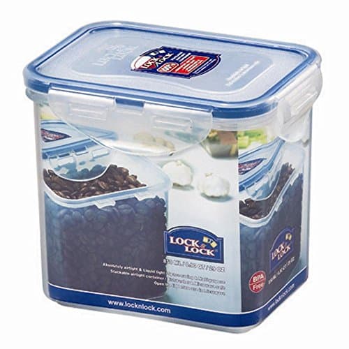 Image of (Pack of 4) Lock&Lock Food Container, Tall, HPL808, 3.5-Cup, 29-Oz by LockandLock