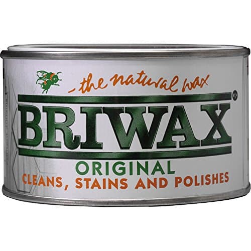 Image of Briwax Wax Polish Medium Brown 400g