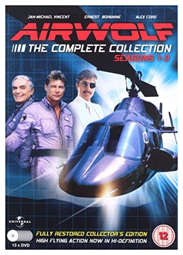 Image of Airwolf - The Complete Collection:Seasons 1-3 - 13 DVD Set [DVD]