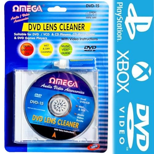 Image of Buystarget Laser Lens Cleaner Cleaning Kit PS3 XBOX 360 BLU RAY DVD PLAYER CD DISC Car UK