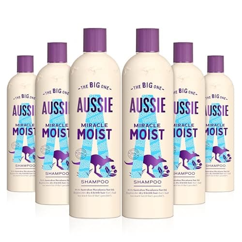Image of Aussie Miracle Moist Shampoo 500 ml - Pack of 6