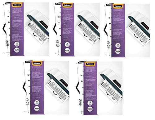 Image of Fellowes Laminator Cleaning Sheets, 10 Pack, Extends Laminator Lifespan
