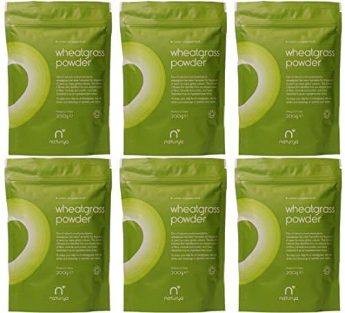 Image of Org Wheatgrass Powder (200g) Bulk Pack x 6 Super Savings by NATURYA