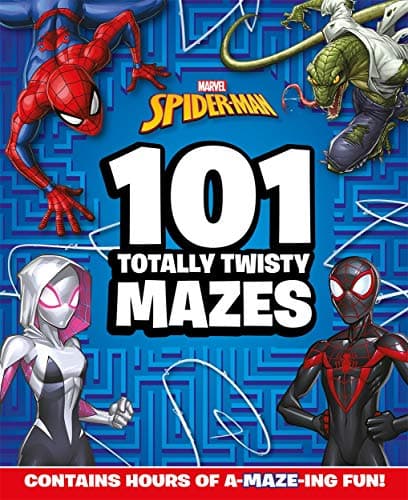 Image of Marvel Spider-Man: 101 Totally Twisty Mazes