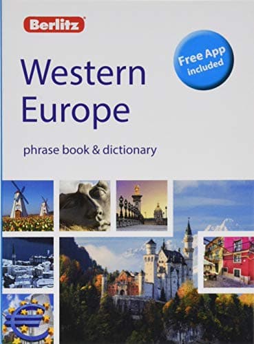Image of Berlitz Phrase Book & Dictionary Western Europe (Bilingual dictionary) (Berlitz Phrasebooks)