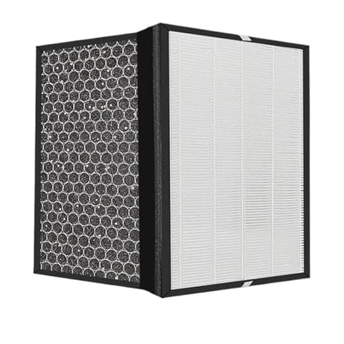 Image of Air Purifier HEPA Filter And Activated Carbon Composite Filter,Compatible For Delonghi,For AC150 AC100 Air Purifier Parts 259 * 259 * 30mm