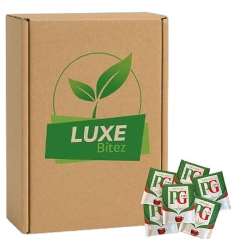 Image of Catering Tea Sachets Individually Wrapped Envelopes | Pack of 200 Envelopes for Home, Office or Travel | Black Tea Bags | Compatible For PG Tips By Luxe Bitez