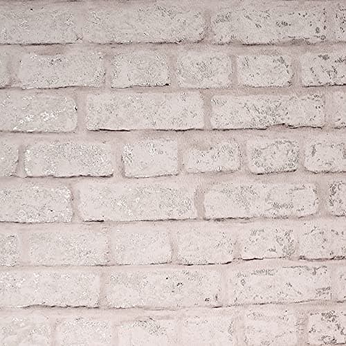 Image of Arthouse Modern Brick Wall Blush 907609