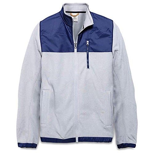 Image of Timberland Men's Jacket Fleece Jacket Malden River Full Zip Size M - grey light, Men, M