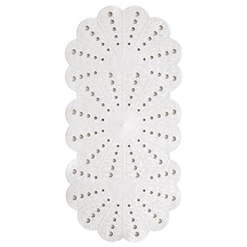 Image of Showerdrape Petal Anti Slip Bath Mat, White