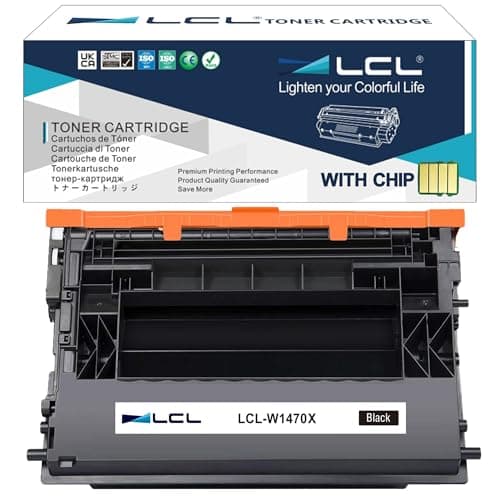 Image of LCL 147X Toner Cartridge Replacement for HP 147A W1470A 147X W1470X for HP Laserjet Enterprise M610 M611 M612 M611dn M611x M612dn M612x MFP M634z M635fht M635 M636fh Flow MFP M634h M635z M636z (1Pack)