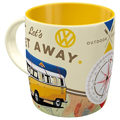 Image of Nostalgic-Art VW Bulli “Let's Get Away!” Volkswagen Camper Van Mug43032
