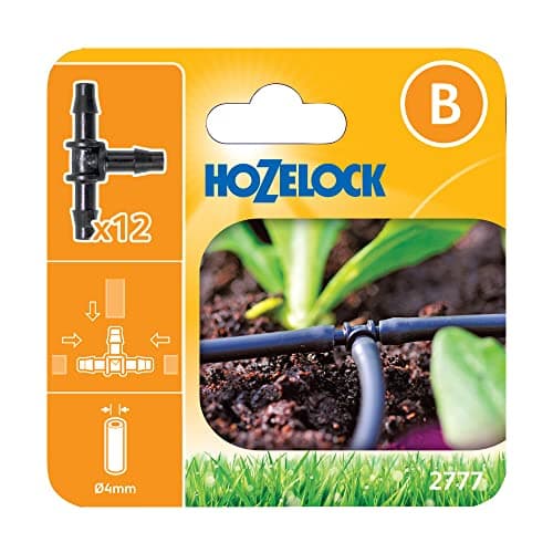 Image of Hozelock T Piece Connectors 4mm (12 pack)