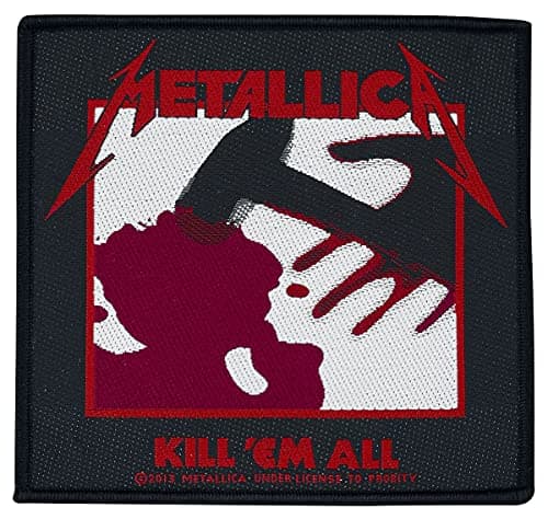 Image of Metallica Kill 'Em All Unisex Patch Standard, 100% Polyester,