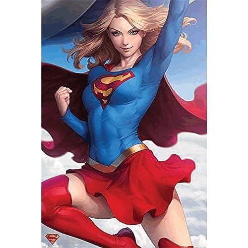 Image of Pyramid International DC Comics Superman (Supergirl) Maxi Poster, Multi Coloured, 61 x 91.5cm