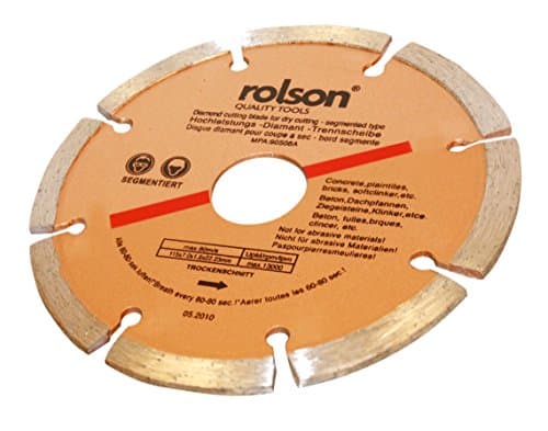 Image of Rolson 24394 115 mm Diamond Tipped Segmented Blade