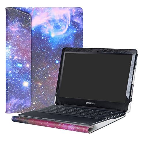 Image of Alapmk Protective Case Cover for 11.6" Samsung Chromebook 4 & 3 & 2 Series Laptop (Not fit XE303C12 Series), Galaxy