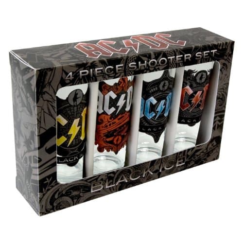 Image of Ac/Dc - Black Ice Shooter Glass Set