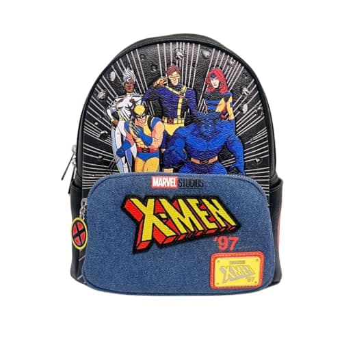 Image of Loungefly Exclusive Marvel X-Men 97 Mini Backpack, Multi