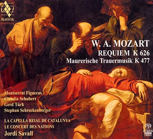 Image of W. A. Mozart: Requiem K 626/Maurerische Trauermusik, K 477